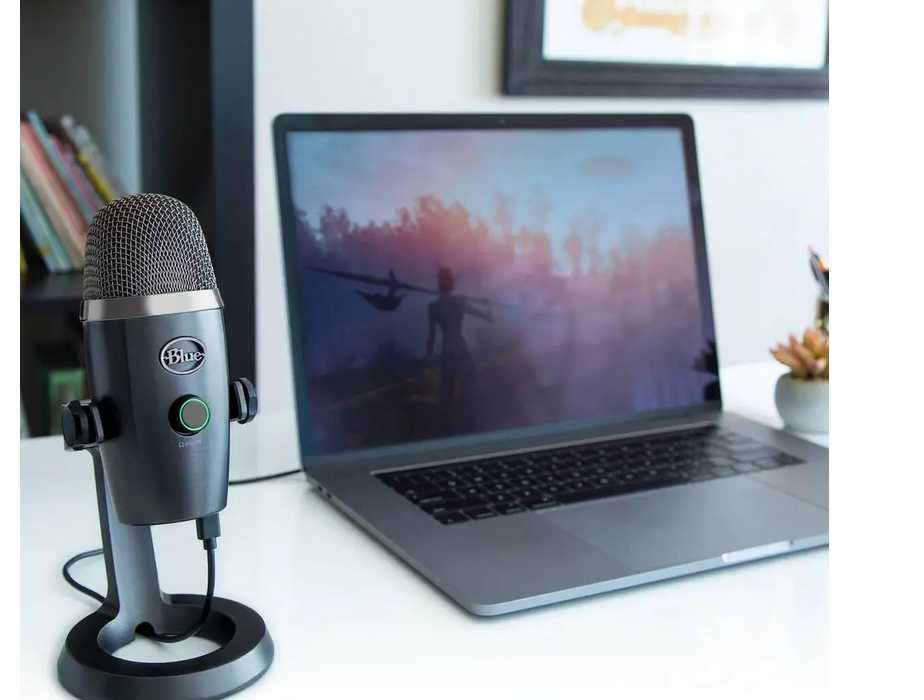 Mikrofon pojemnościowy studyjny Blue Yeti Nano