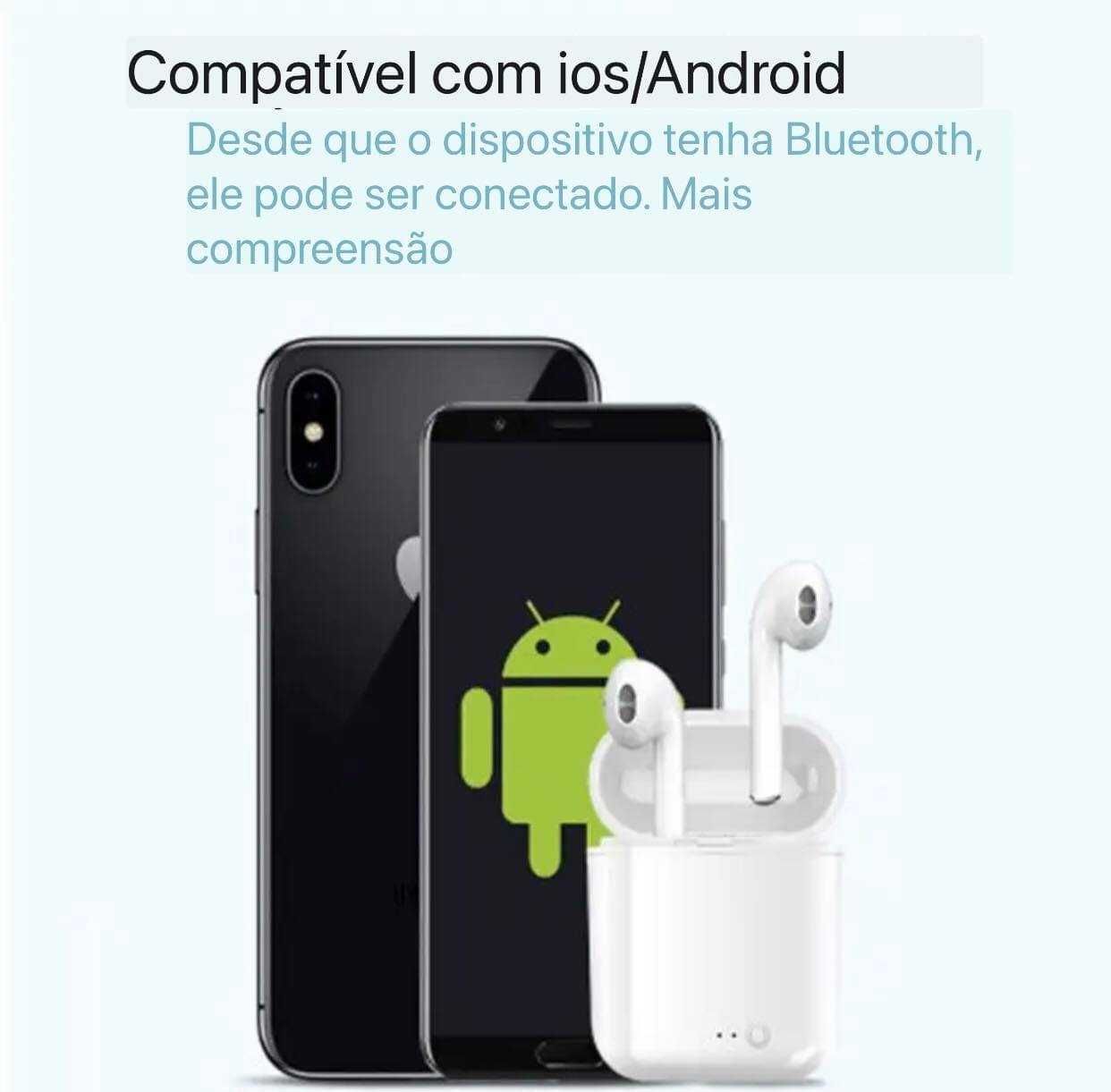 Auriculares I7 iOS e Android