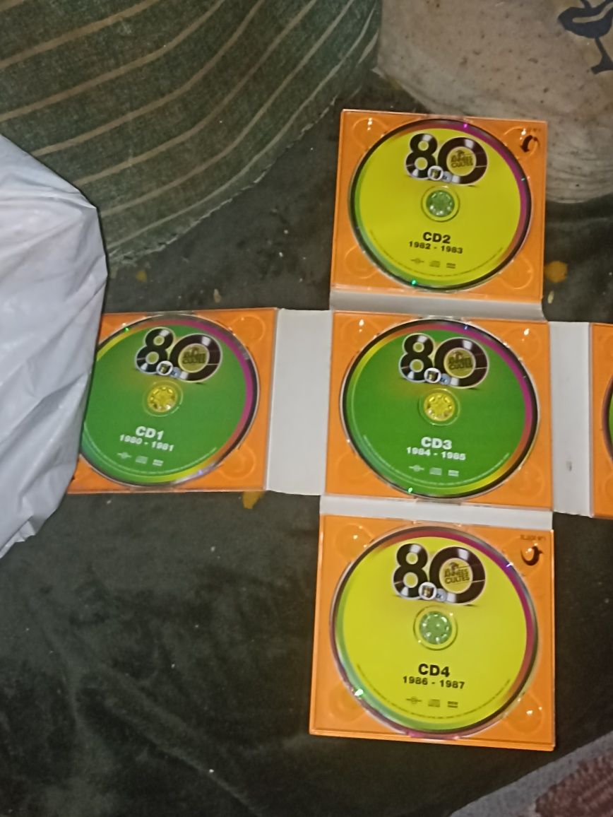 Les Années Cultes 80 em seis CDs