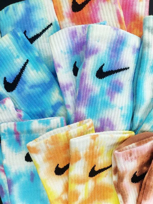 Високі шкарпетки tie-dye nike чоловічого розміру 40-45