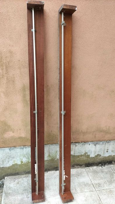 Sanefas de madeira maciça para cortinados