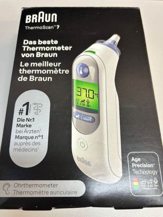 Termometr douszny Braun ThermoScan 7 IRT6520.