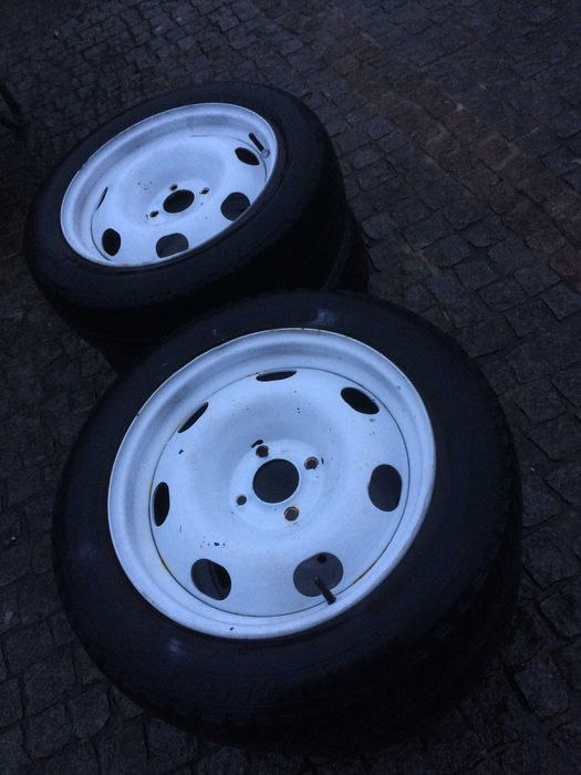 Jantes Peugeot 306 com pneus bons 190/55/16 mesmo lindas ficam bem