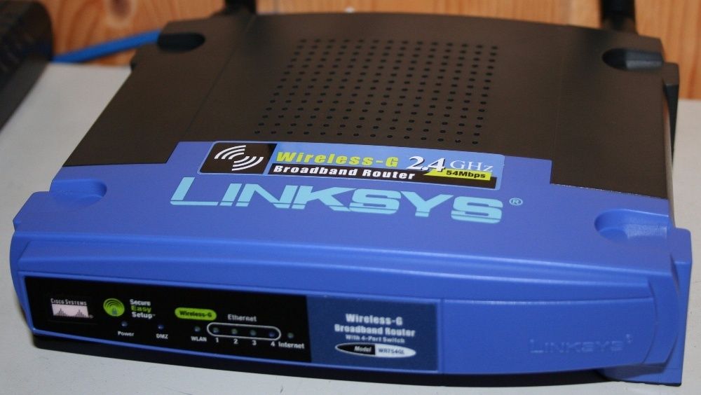 Wi-Fi роутер Linksys WRT54GL