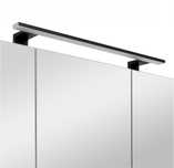 Lampka łazienkowa na szafkę kinkiet lampa nad lustro 60 cm czarna LED