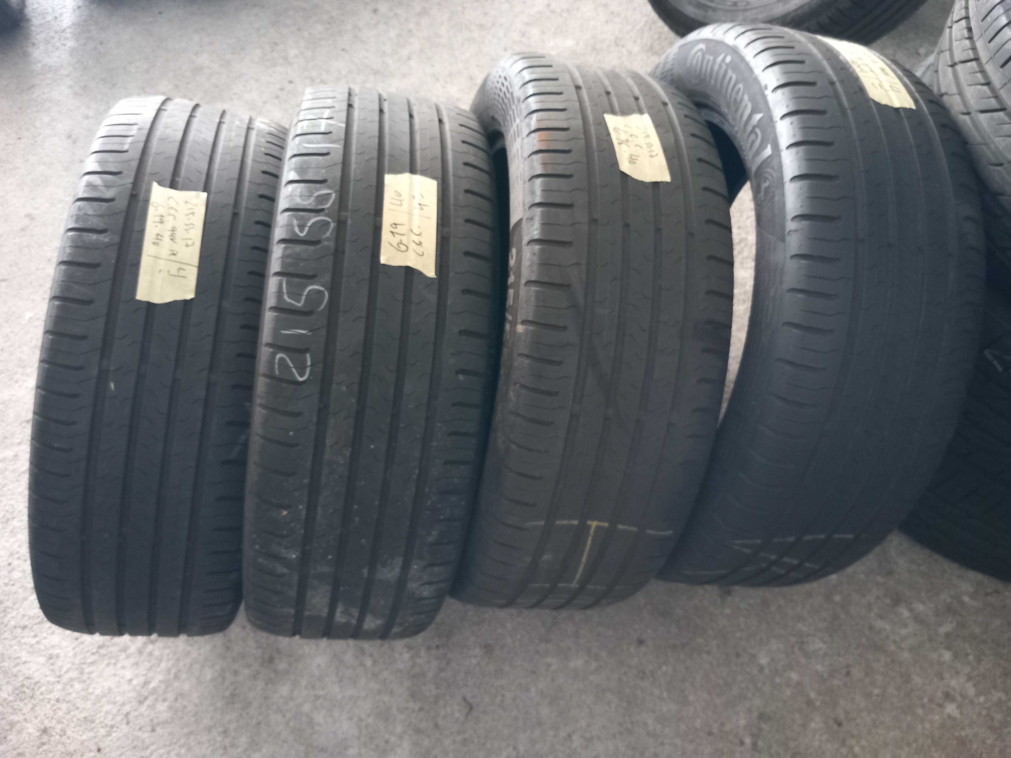 2 Pneus 215/55R17 Continental