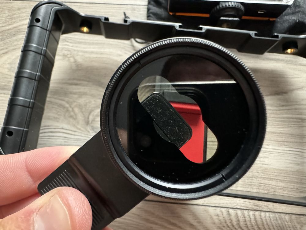 Vlogger kit zestaw do vlogowania ulanzi LED Filtr ND 7Ryms Rimo S1