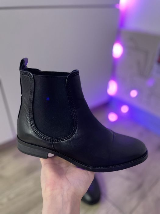 кожані сапоги KIOMI