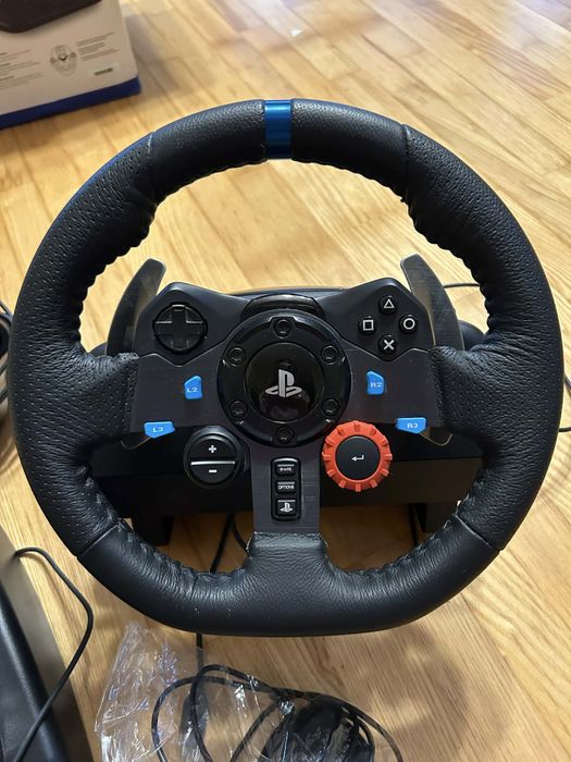 Zestaw logitech g29 kierownica pedały shifter pudełko ps4 ps3 ps5 pc