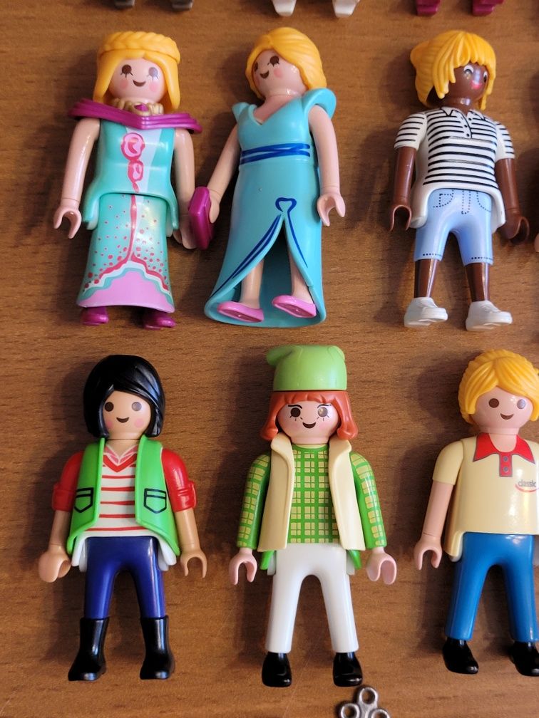 Klocki Playmobil Geobra zestaw ludzików + akcesoria, zabawki