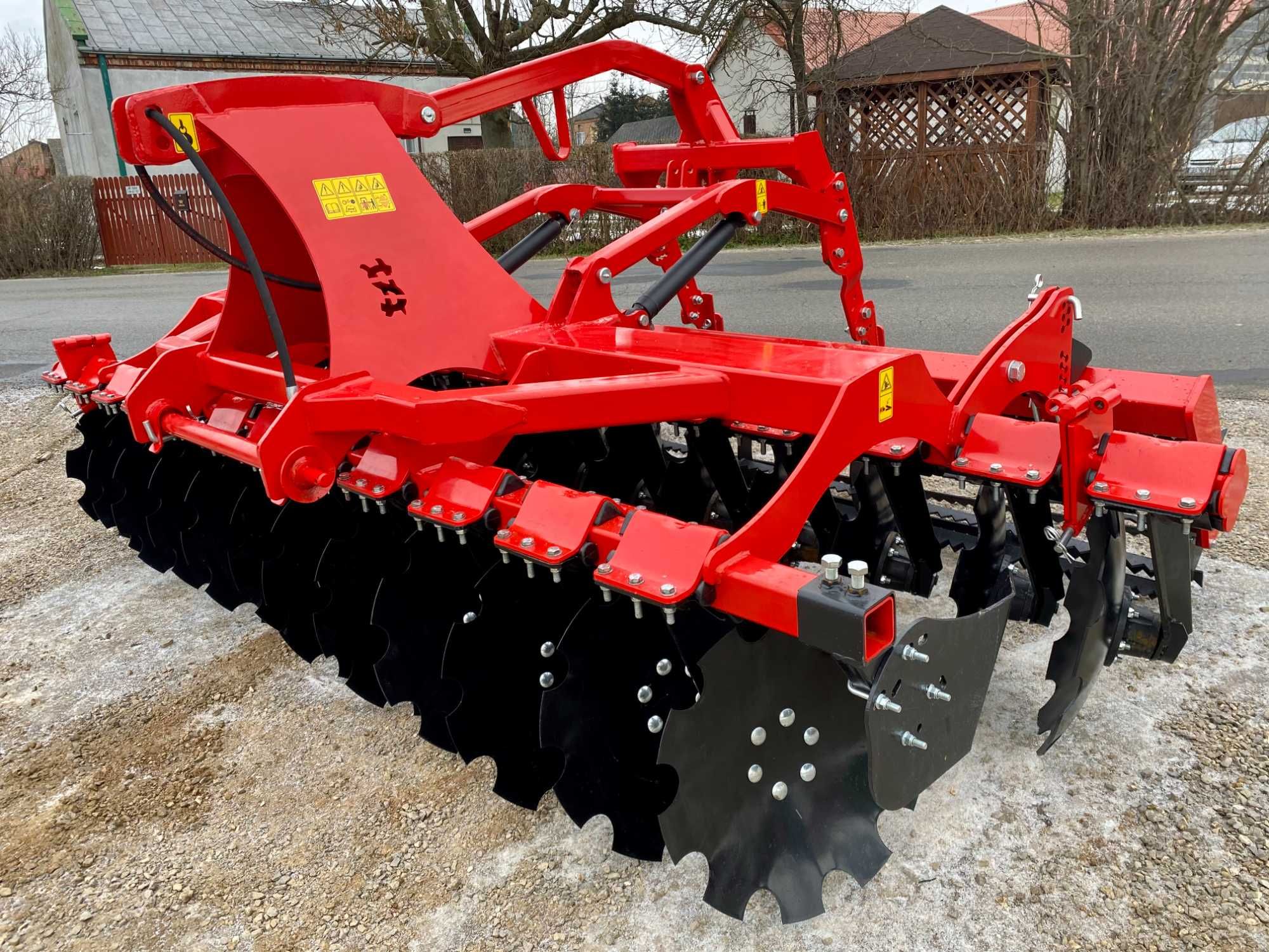 AGREGAT TALERZOWY wał rurowy/strunowy talerze fi 510/560/ EURO-MASZ