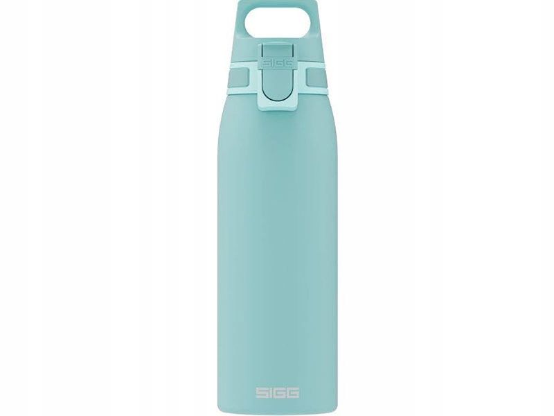 outlet sigg butelka na wodę ze stali nierdzewnej shield one glacier 1l