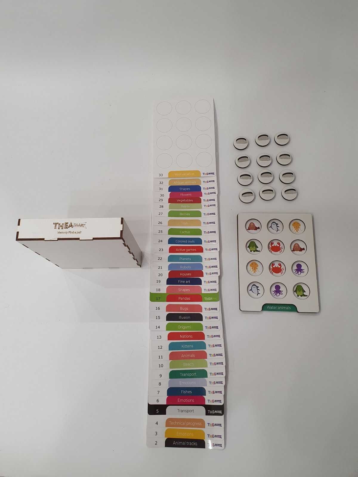 Дерев’яна іграшка Smart смарт розвиваюча монтесори 2+ карточки никитин