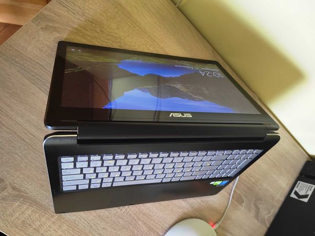 Металевий ноутбук - планшет Asus Q551 - i7 5500U/8/240SSD/Nvidia 840М