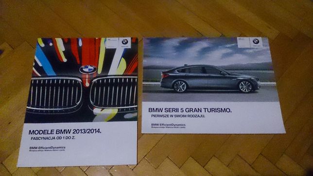 Prospekty, katalogi BMW, Renault, Ford