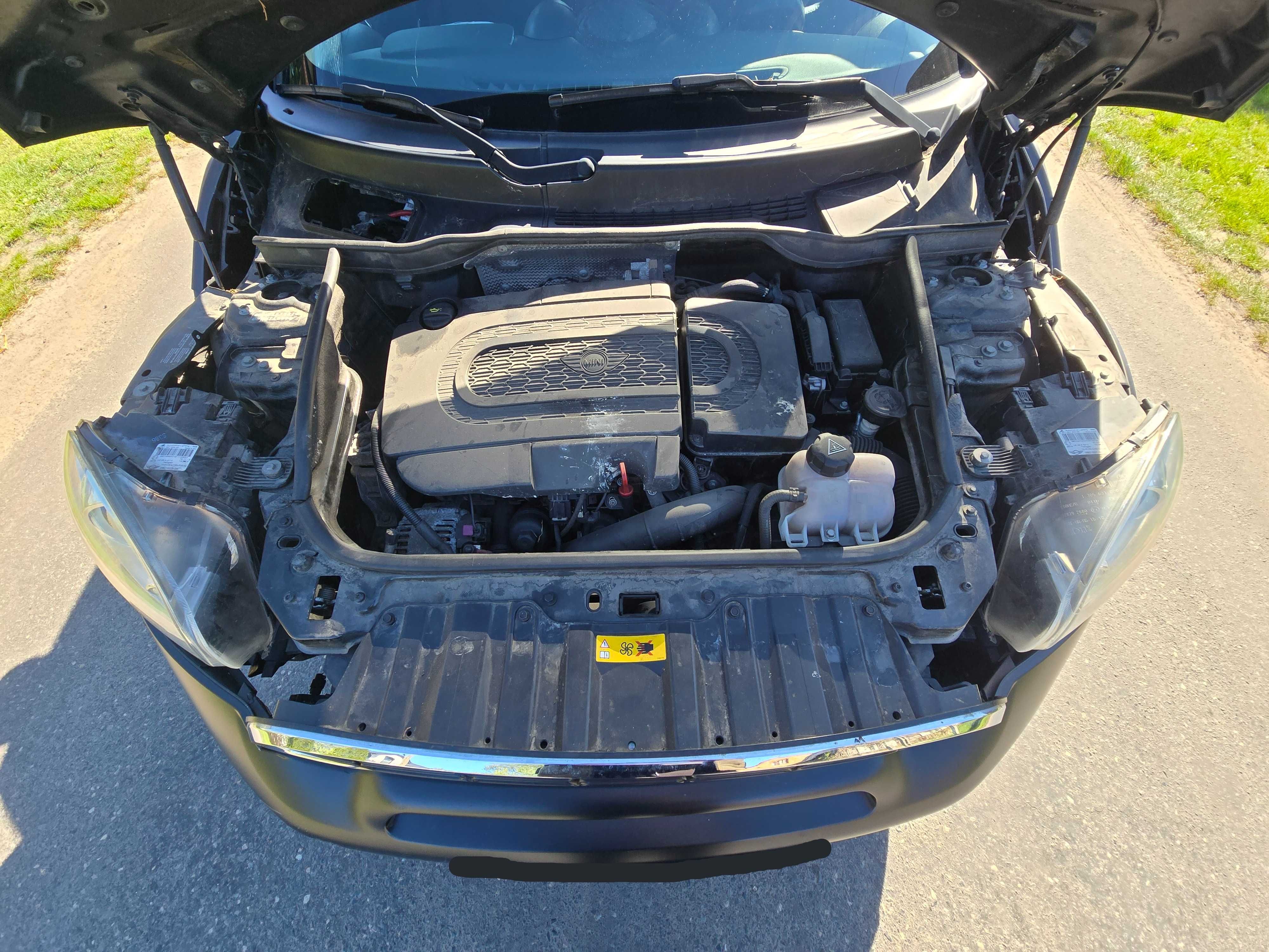 Mini Countryman SD, 2.0d 143, manual, navi, klimatronik, Frozen BLACK