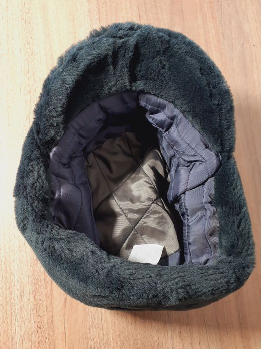 Czapka zimowa futrzana Nowa rozm 55