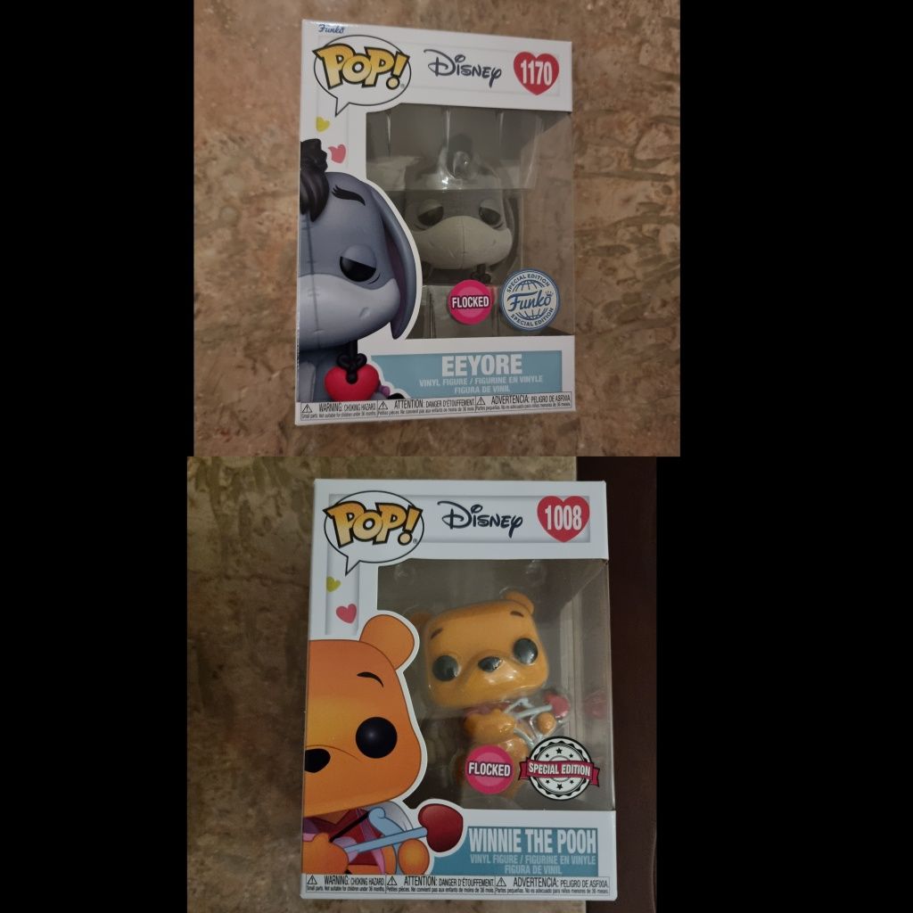 Funko Pop Pocket Popsies - Disney : Mickey Minnie Winnie Goofy Eeyore