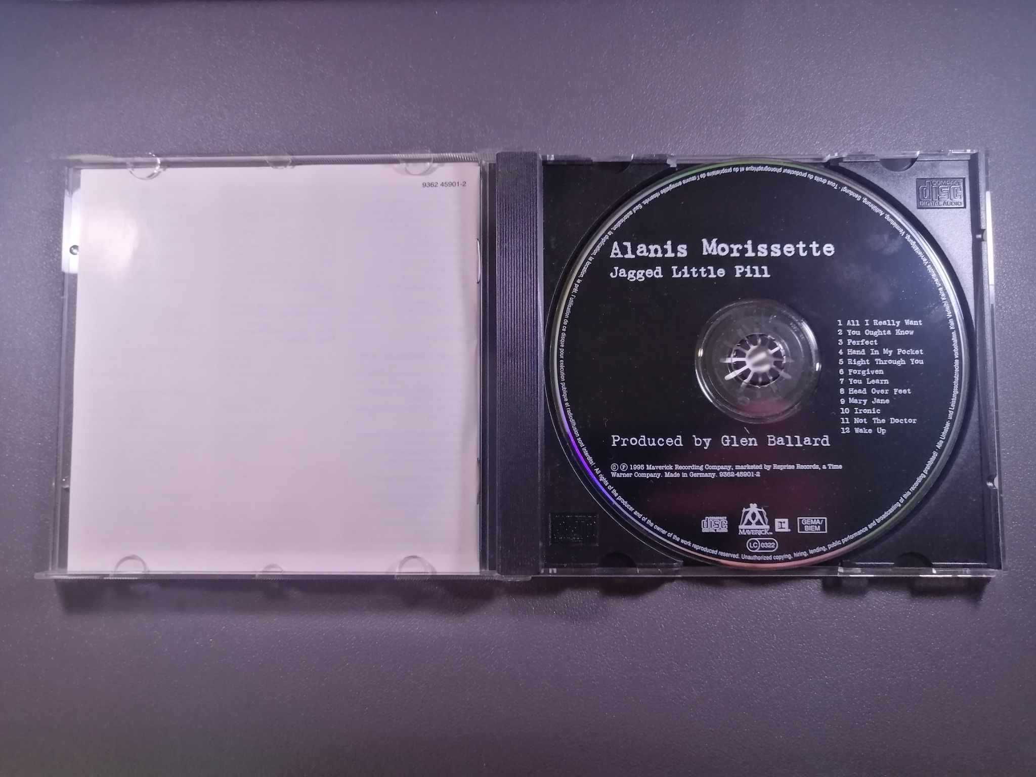 CD Alanis Morissette "Jagged Little Pill" - bom estado