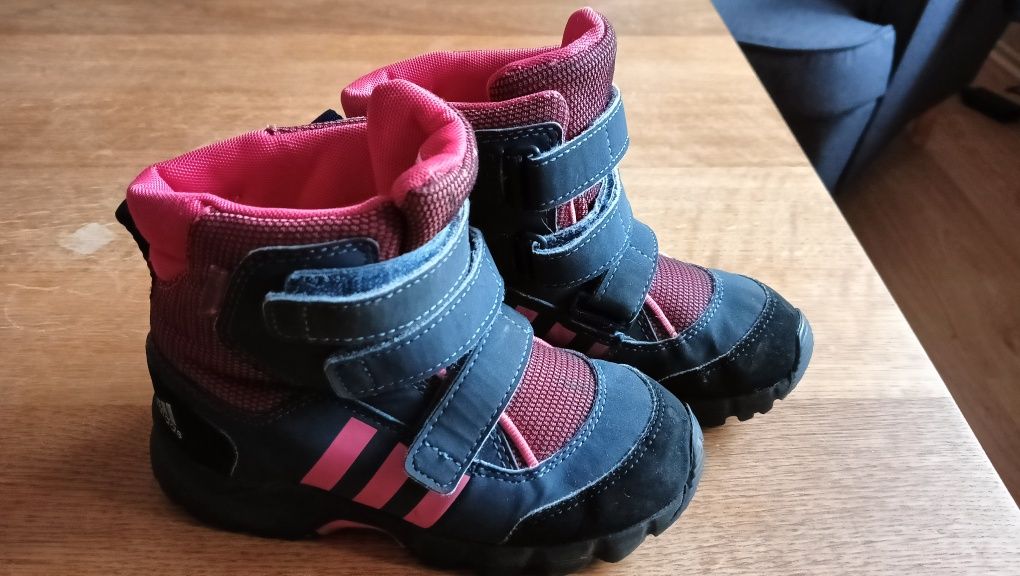 Buty zimowe śniegowce Adidas r. 27