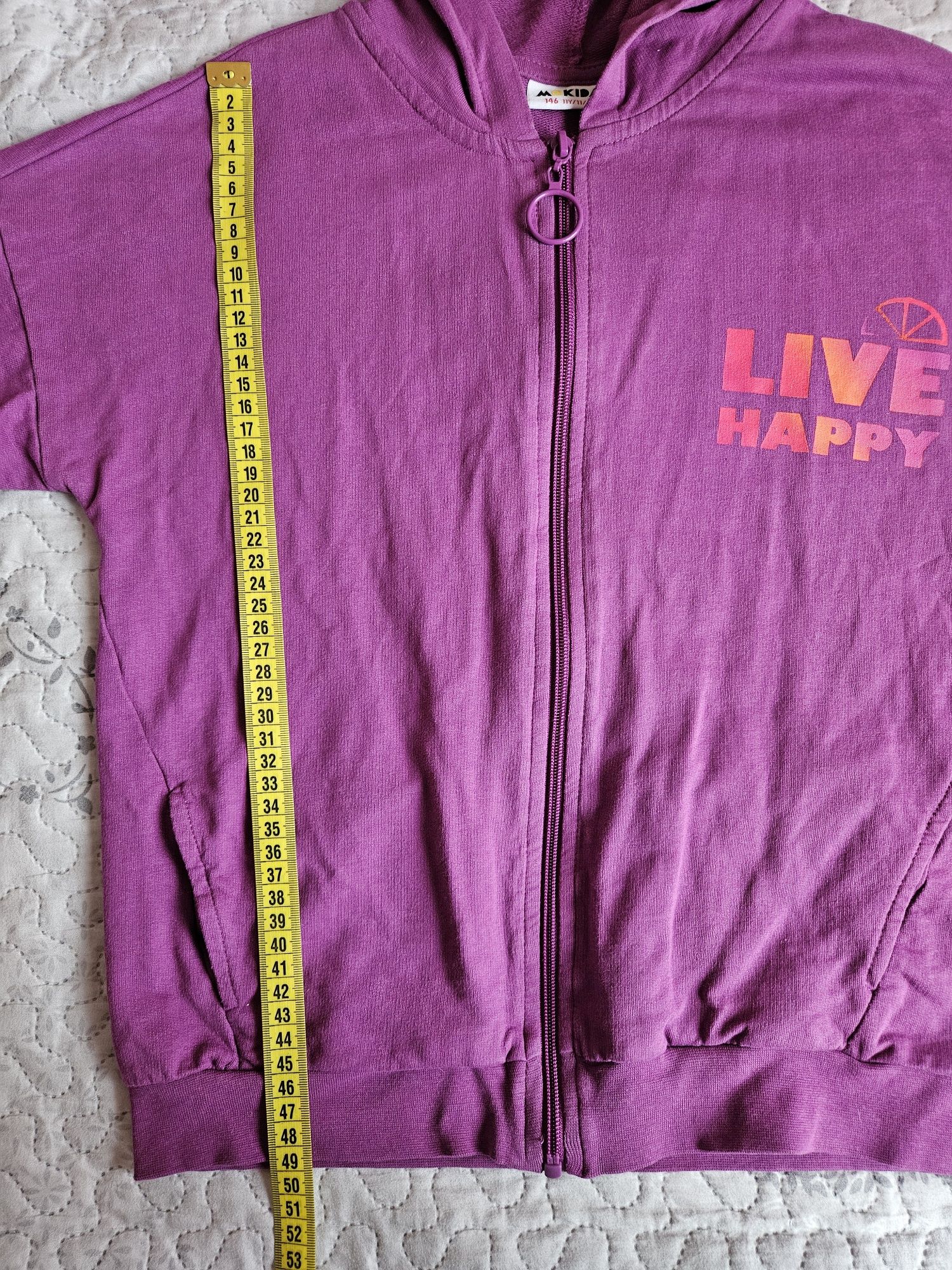 Bluza r. 146 fioletowa MOKIDA