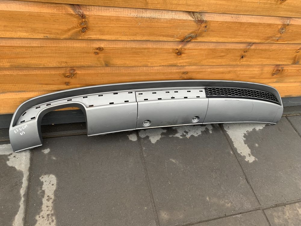 Audi A3 8V3 S-LINE spoiler dokładka dyfuzor tylnego zderzaka