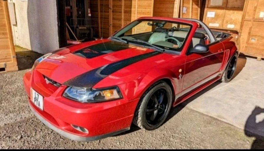 Ford Mustang GT V8 2001rok cabrio 109tys km