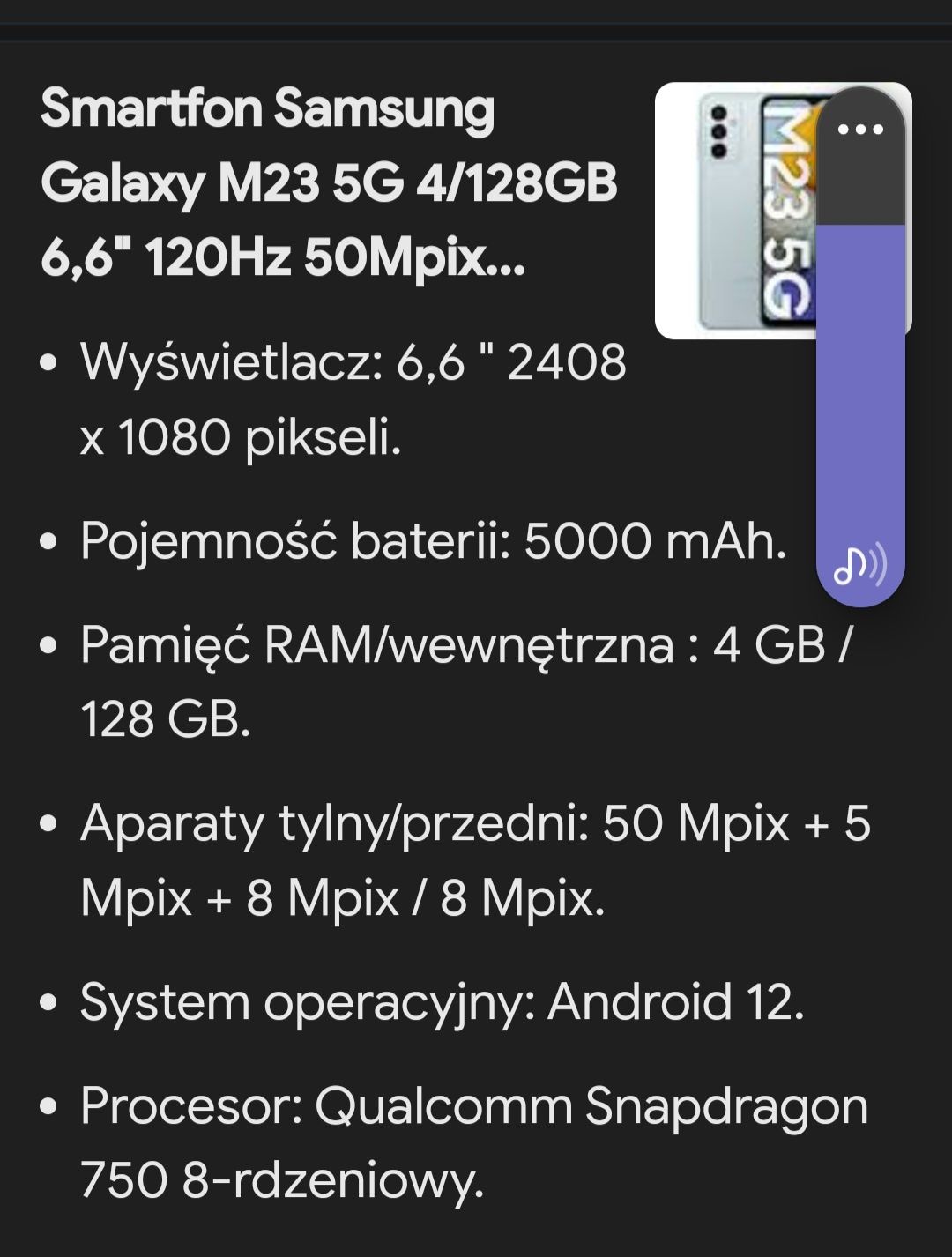 Samsung Galaxy M23 5g