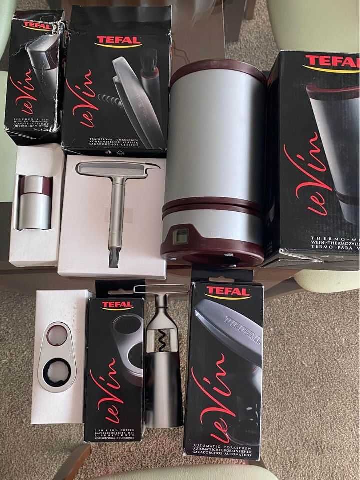 Vendo conjunto tefal le vin- novo