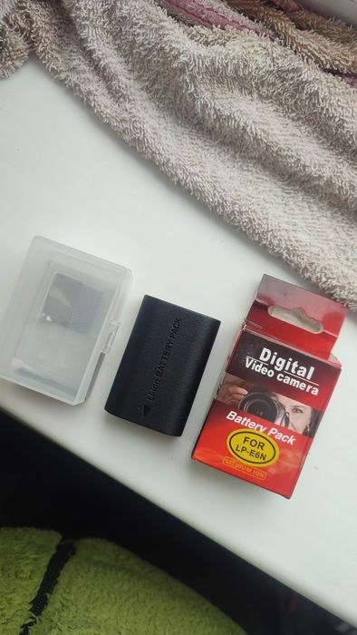 Аккумулятор Canon lp e6 Новий! + Кейс