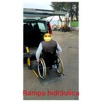 Rampa / Plataforma hidráulica para cadeira de rodas