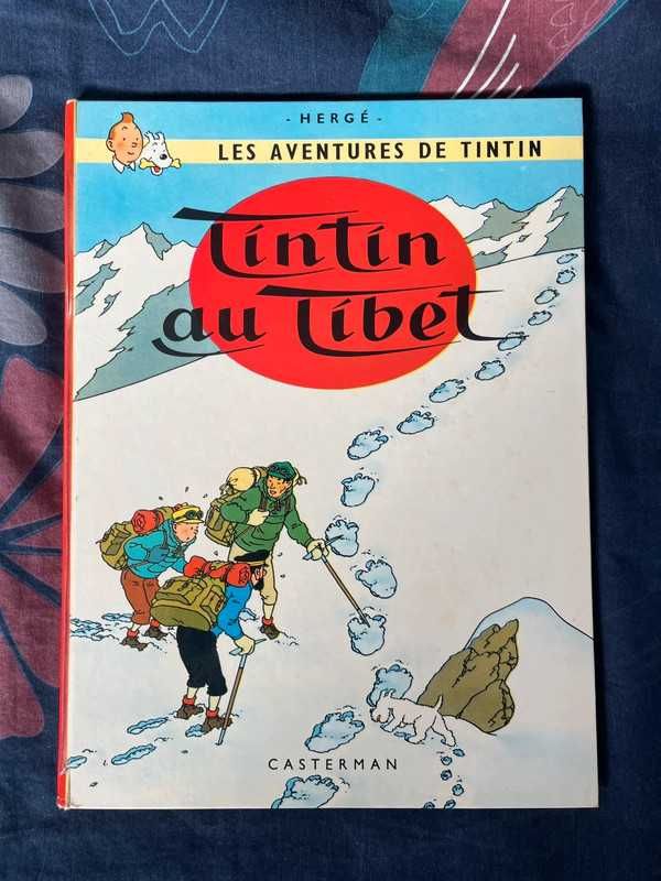 Tintin au tibet 1971 (B39)