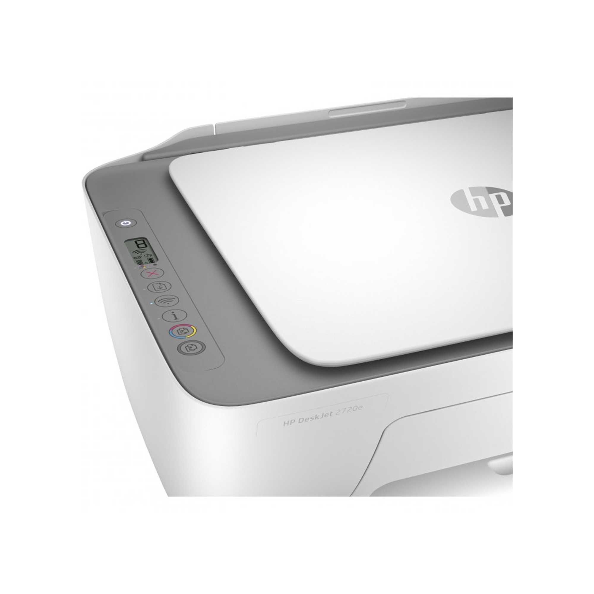 Impressora Multifunções HP Deskjet 2720e | Wifi | Fax | Branca