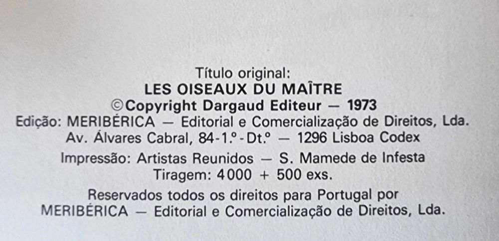 Valerian - Os Pássaros do Senhor