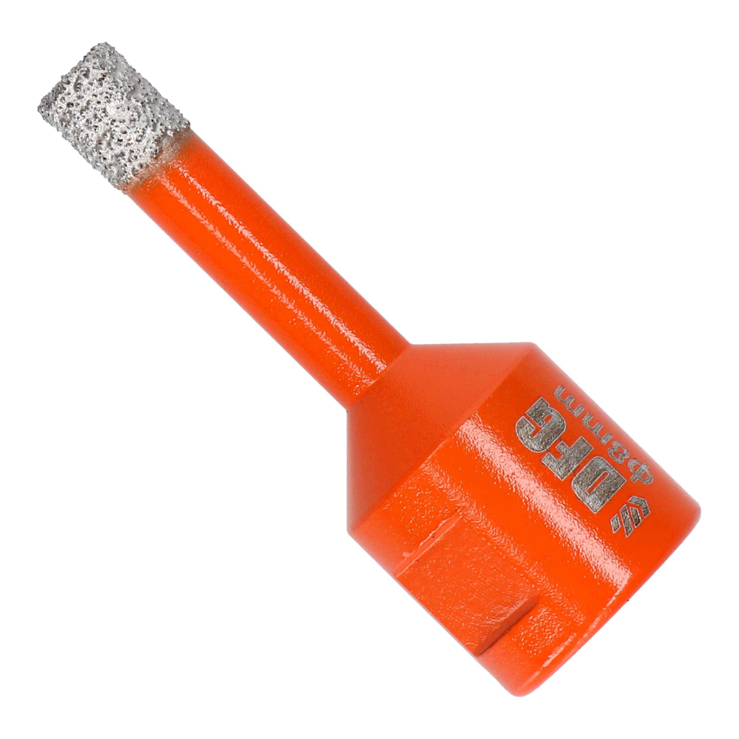 Otwornica DIAMENTOWA, wiertło do gresu, kafli fi 8 mm NOWA DFG PREMIUM