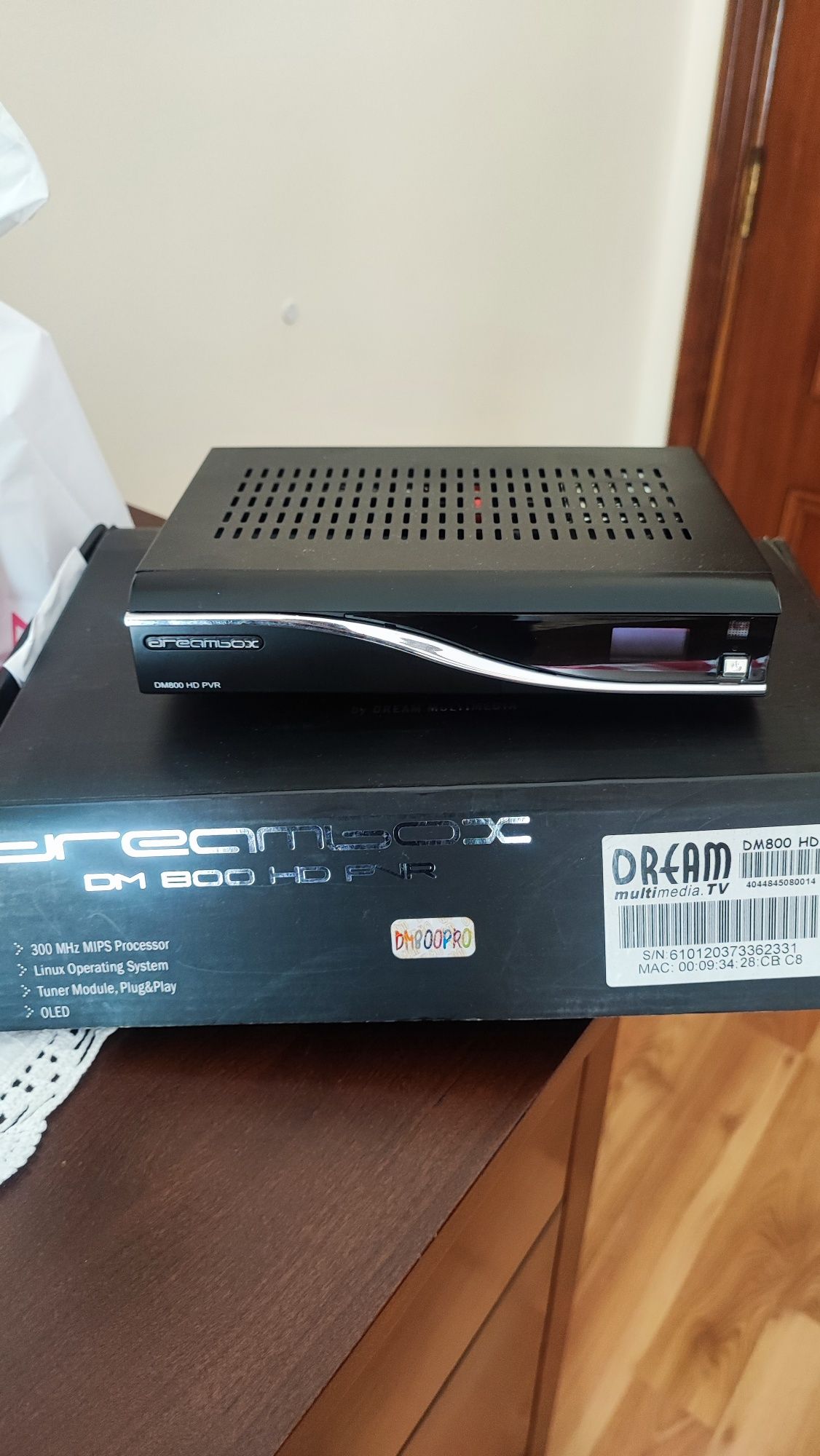 Dreambox dm 800hd para iptv