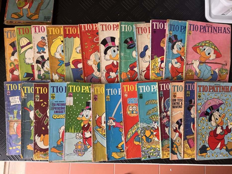 Revistas tio patinhas antigas editora Abril brasil