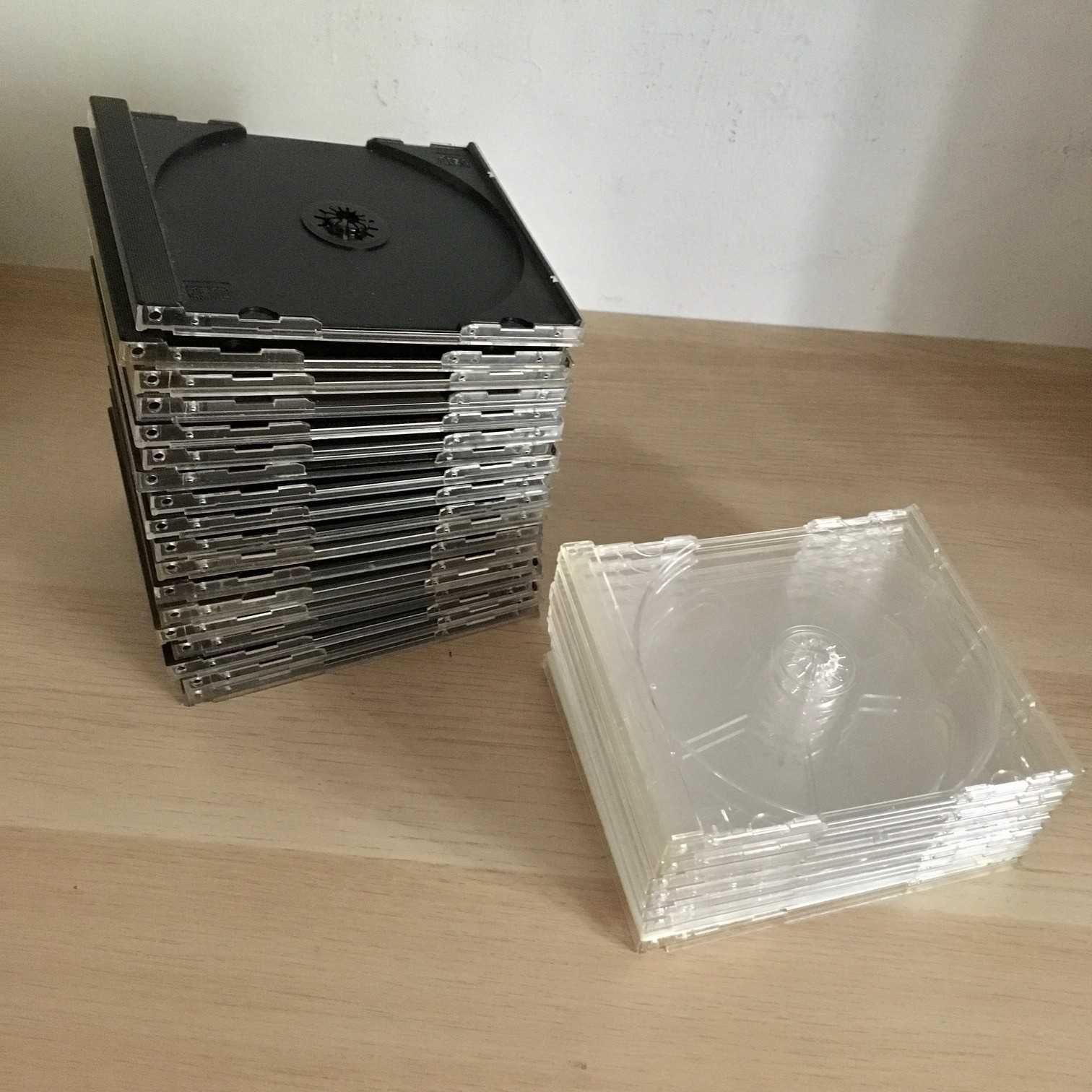 Lote de caixas capas boxes para arquivo de CD