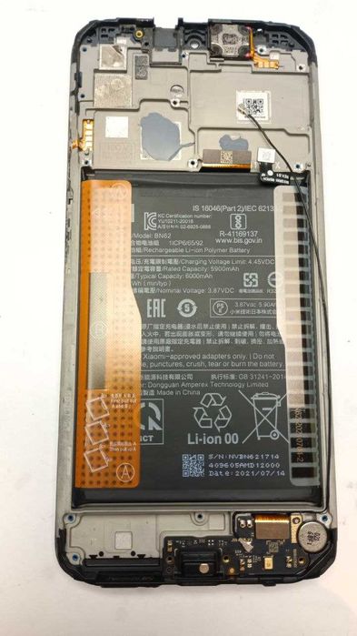 Разборка Redmi 9T запчасти крышка сим-лоток плата динамик АКБ Редми 9Т