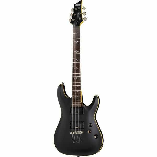 Schecter Demon BK MATT -  najlepsza do metalu gitara elektryczna !