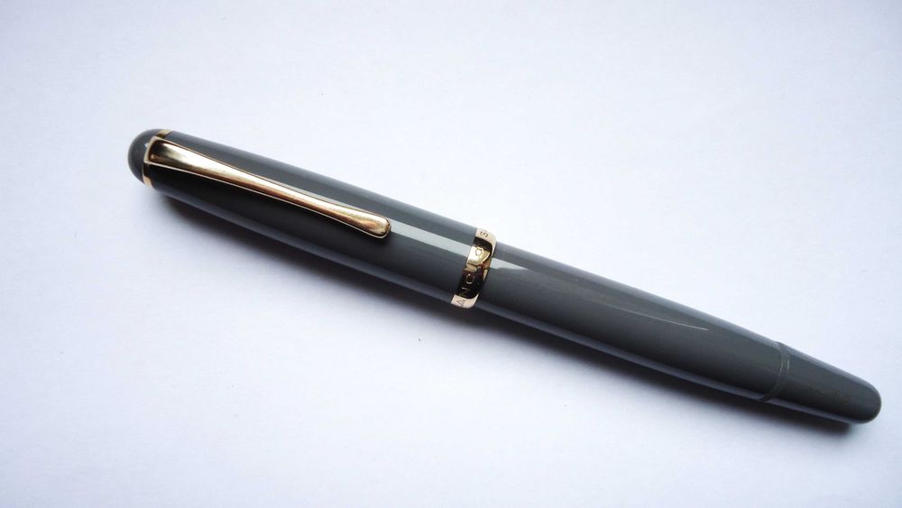 Pióro wieczne Montblanc 342 SZARY kreska B-BBB GER 1957