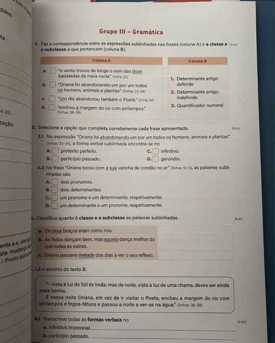 Dosdiê do Professor Palavra a Palavra 5.º ano