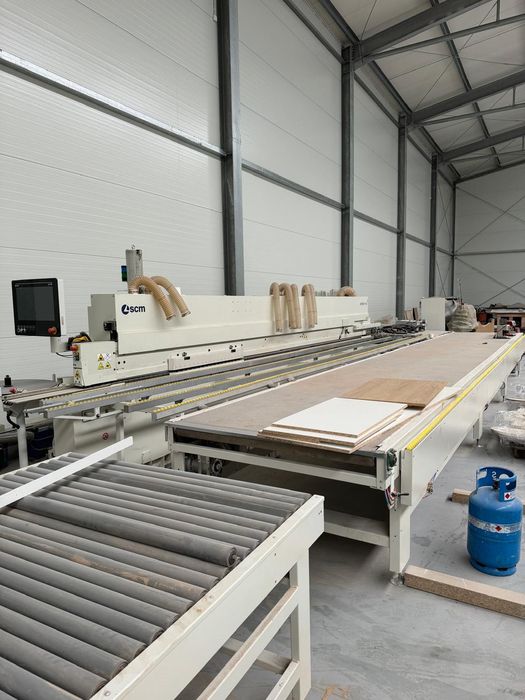 Okleiniarka SCM Stefani MD z automatycznym powrotem