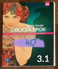 Język polski oblicza epok 3.1 klasa 3