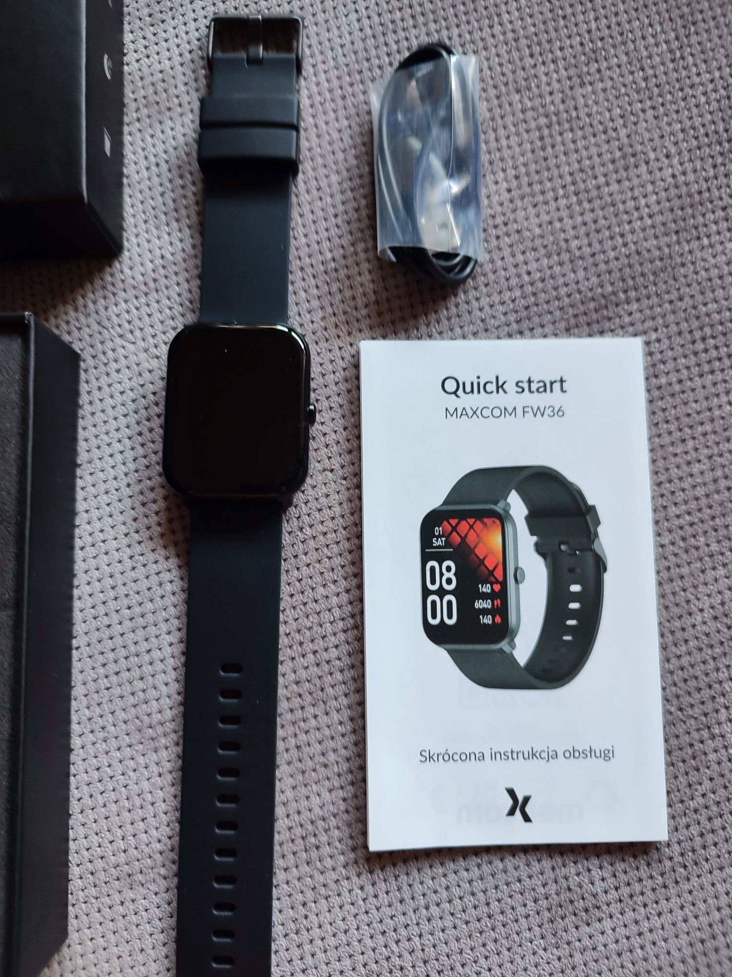 Smartwatch Maxcom fw36 nowy