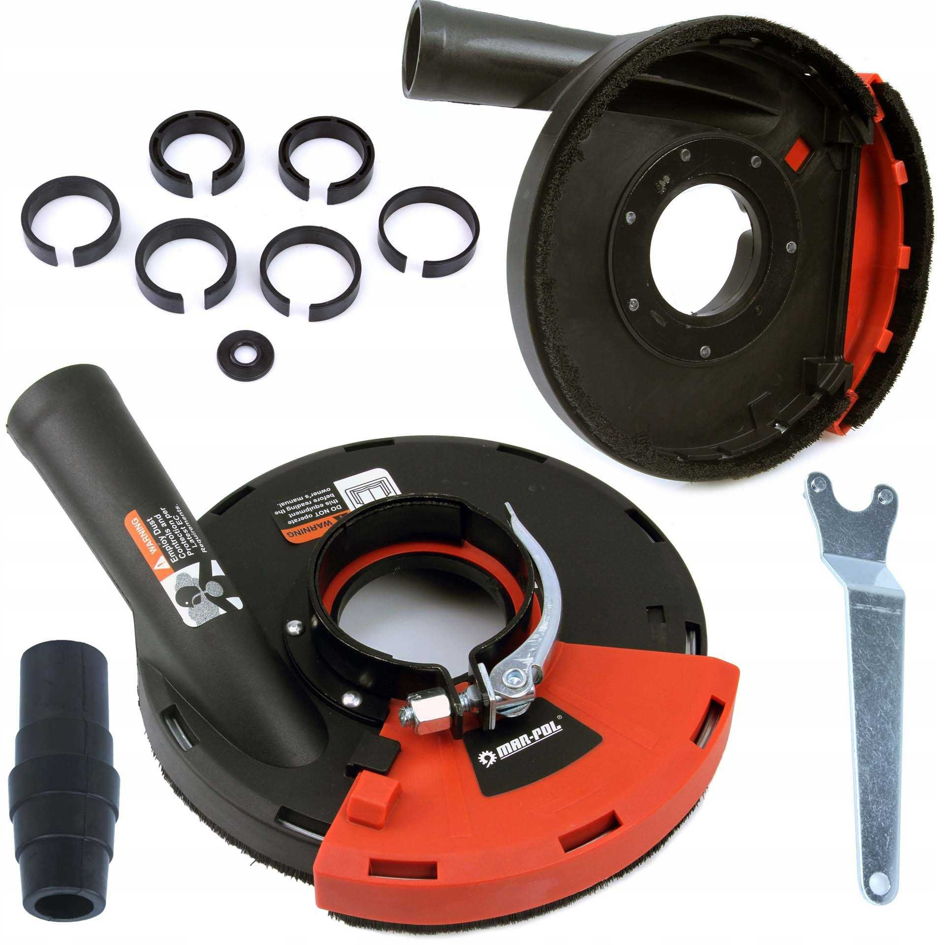 Крышка пылезащитная для УШМ 180MM Mar-Pol M04101