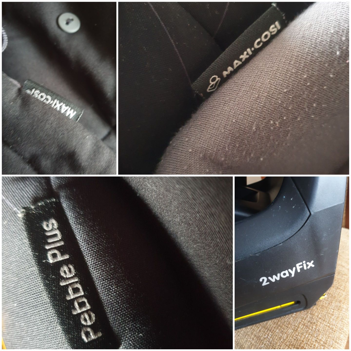 Fotelik 0-13 nosidełko Maxi Cosi Pebble Plus ISO-fix Baza 2wayFix I
