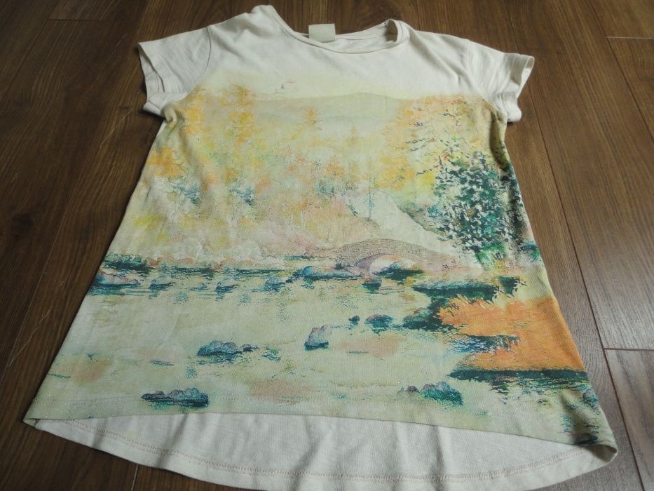 TAM.8A (128cm) - T-shirt ZARA GIRLS "Paisagem"