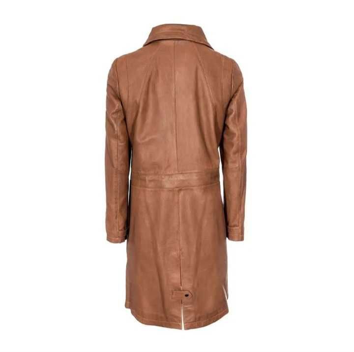 WOODLAND Leather Подовжена куртка, натуральна шкіра