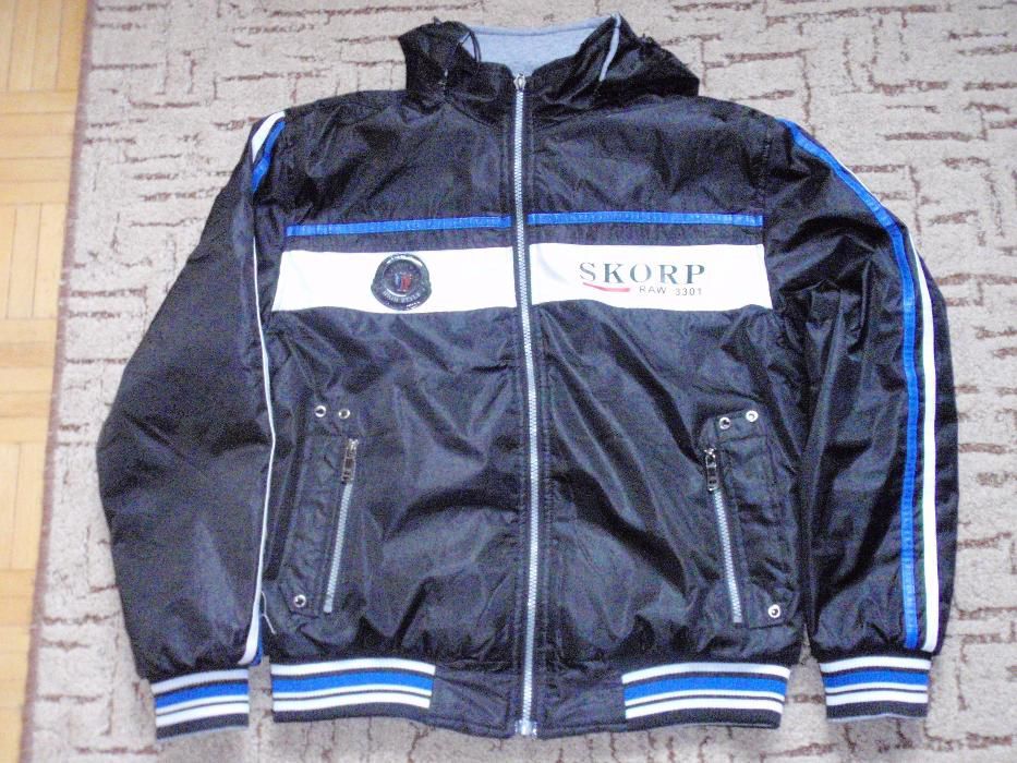 Kurtka przejściowa chłopięca dwustronna